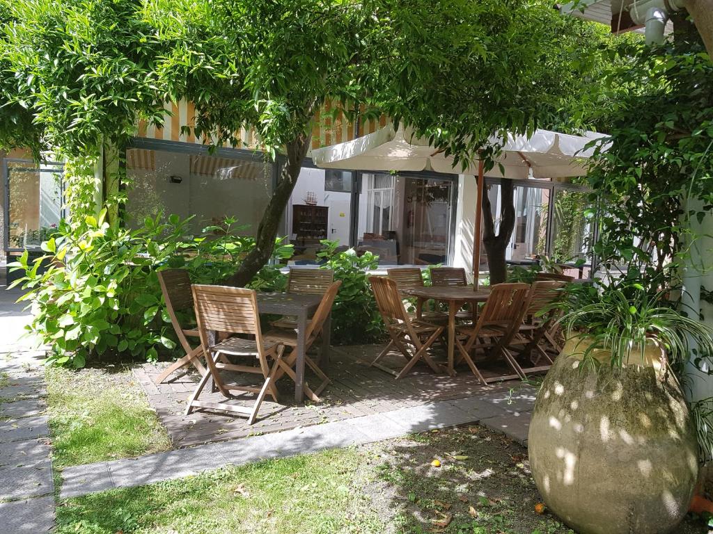 Zahrada ubytování Albergo Lungomare