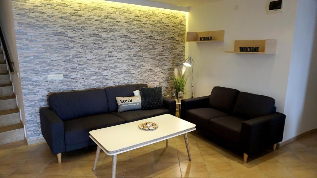 Posezení v ubytování Апартаменти Сънбрийз - Sunbreeze Apartments