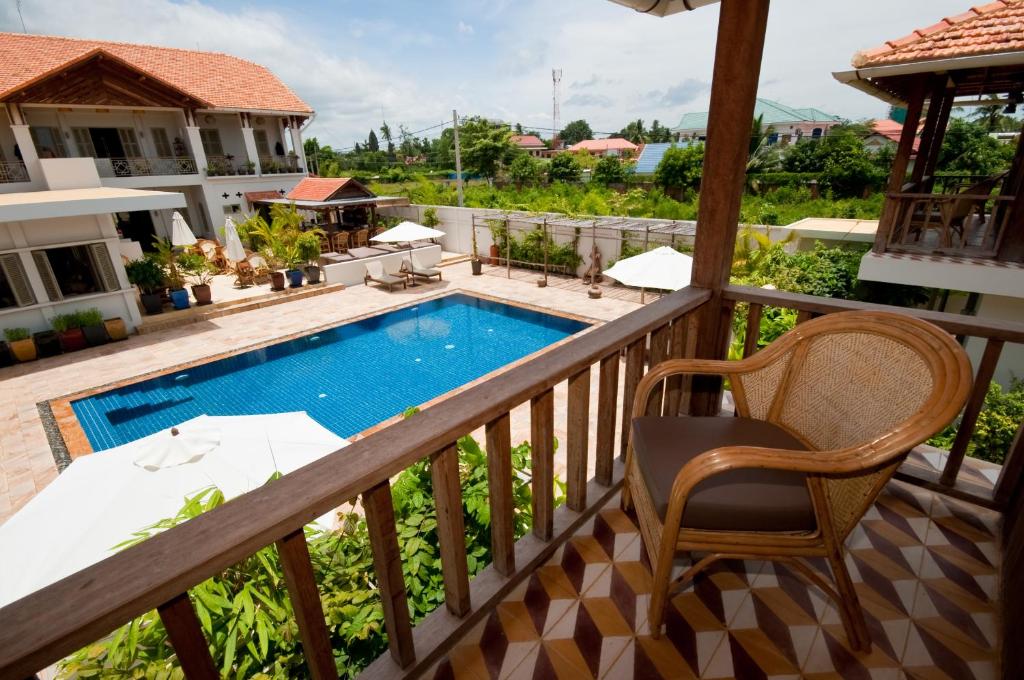 Bazén v ubytování Bambu Hotel nebo v jeho okolí