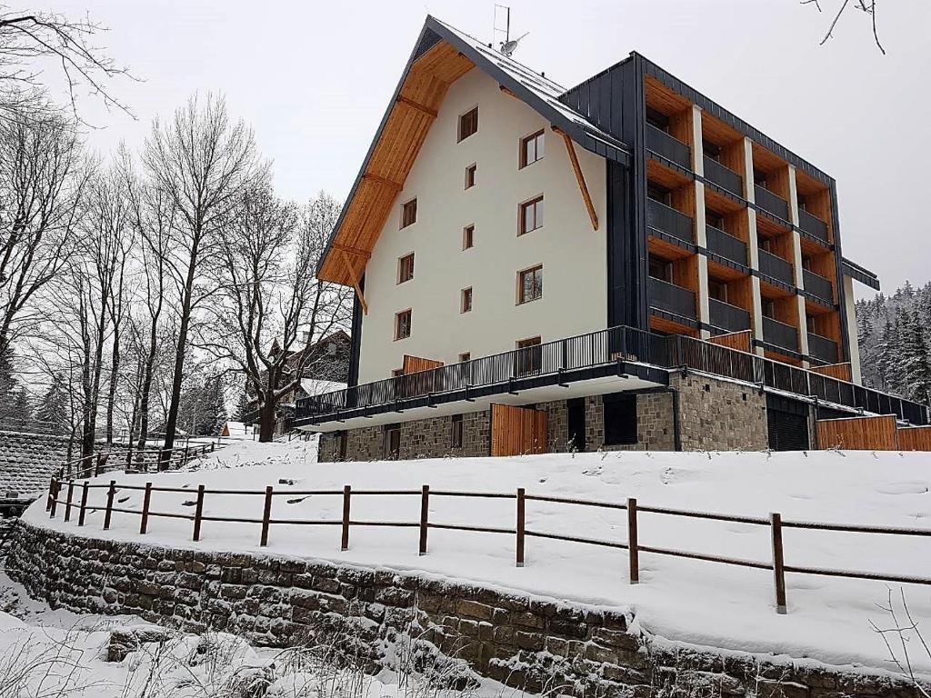 Apartmány 50 v zimě