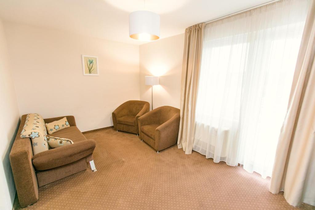 Posezení v ubytování Hotel International