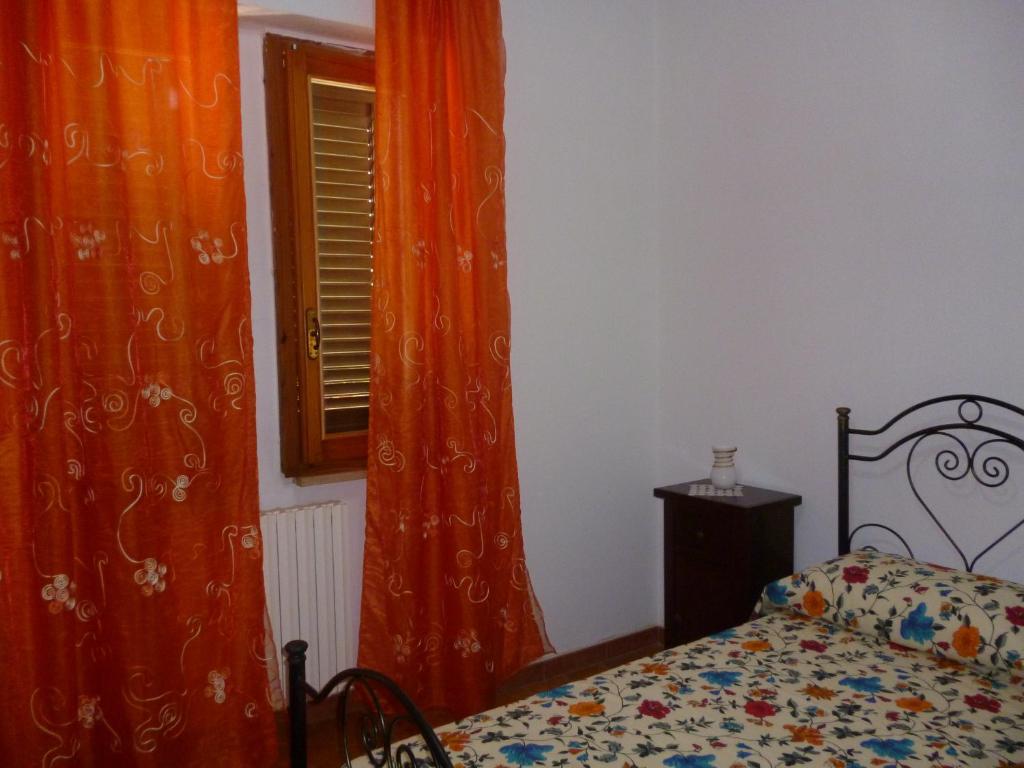 Postel nebo postele na pokoji v ubytování La Zavirna