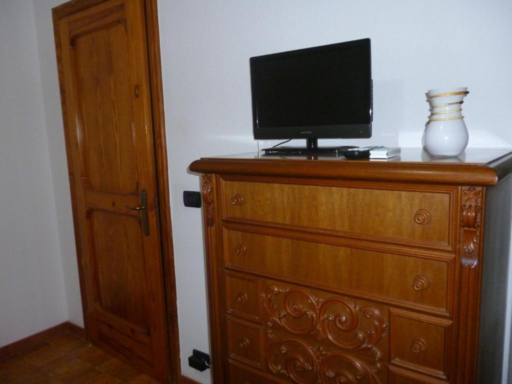 TV a/nebo společenská místnost v ubytování La Zavirna