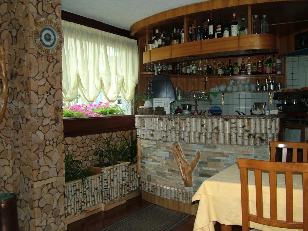 Lounge nebo bar v ubytování Hotel Marguareis