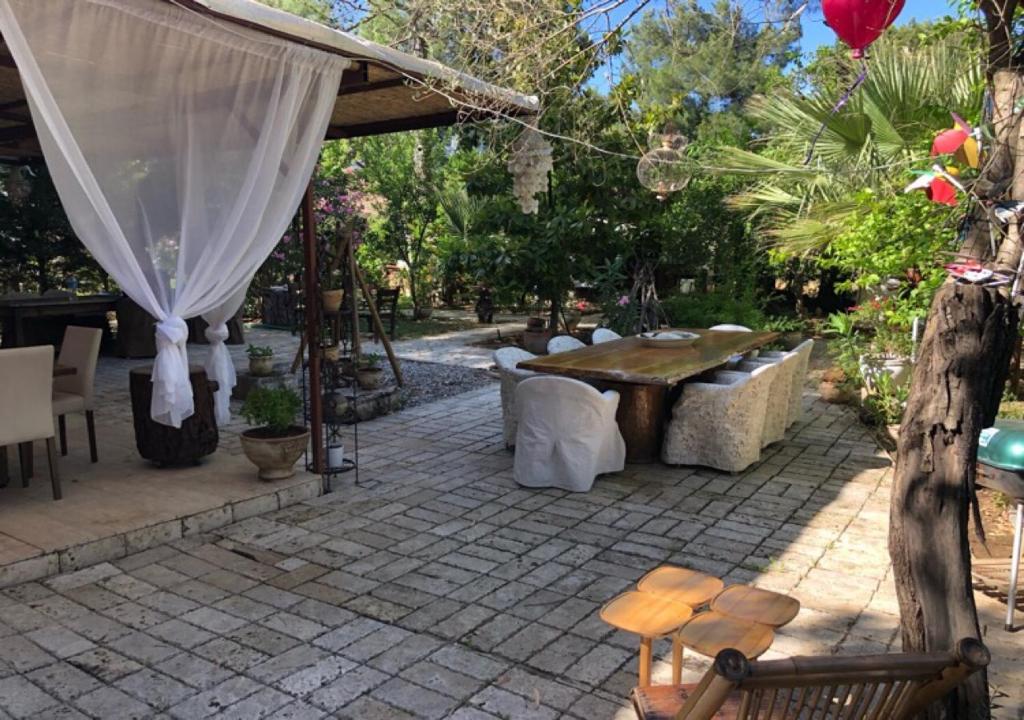 Zahrada ubytování Adrasan Şekerbahçe Otel