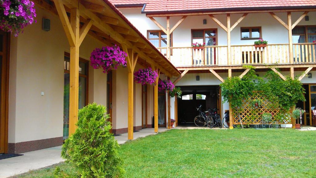 Zahrada ubytování Pension Rondel