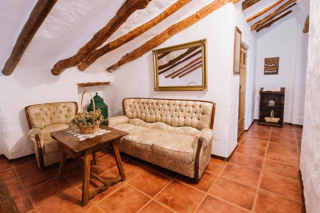 Część wypoczynkowa w obiekcie Cortijo Rural Majolero