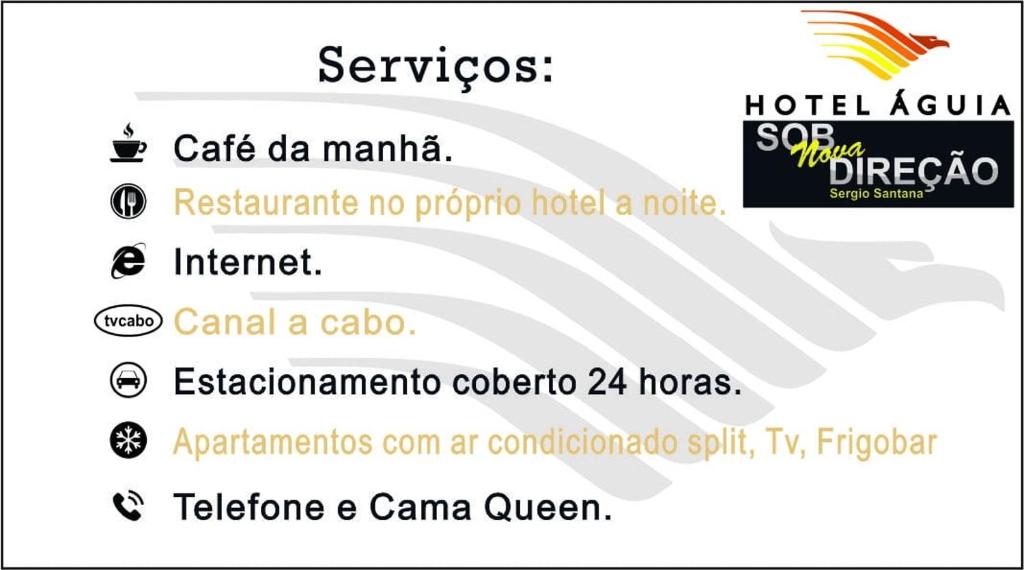 Certifikát, hodnocení, plakát nebo jiný dokument vystavený v ubytování Hotel Águia