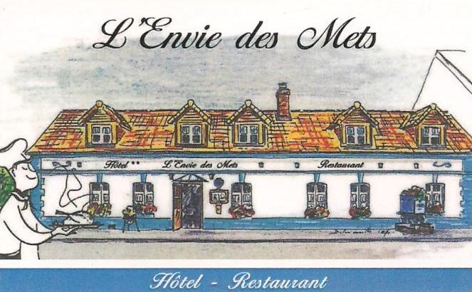 Půdorys ubytování LOGIS - Hôtel & restaurant "L'envie des mets"