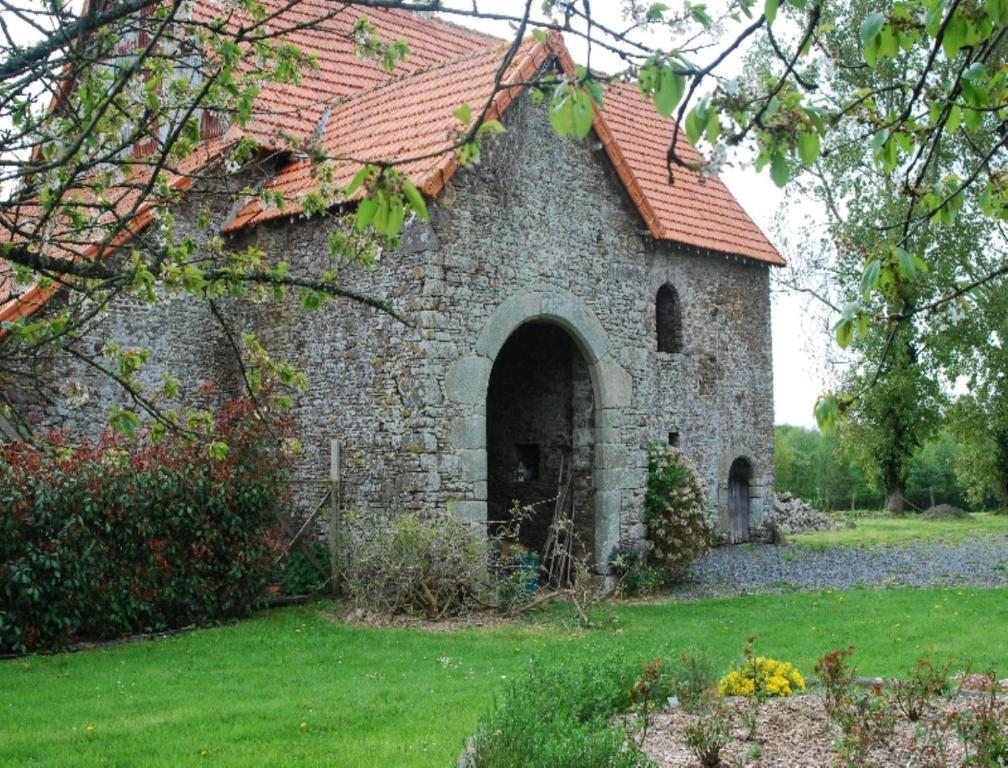 Zahrada ubytování Le Manoir du Butel