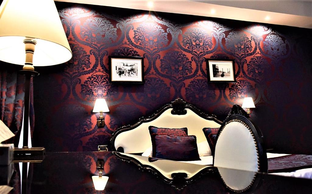 Posteľ alebo postele v izbe v ubytovaní Locanda Antica Venezia