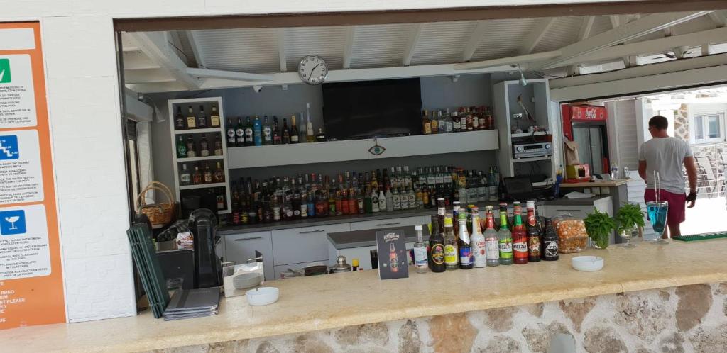 Lounge nebo bar v ubytování Hotel Zafira