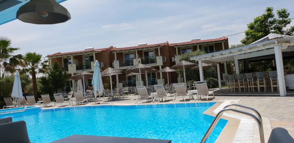 Bazén v ubytování Hotel Zafira nebo v jeho okolí