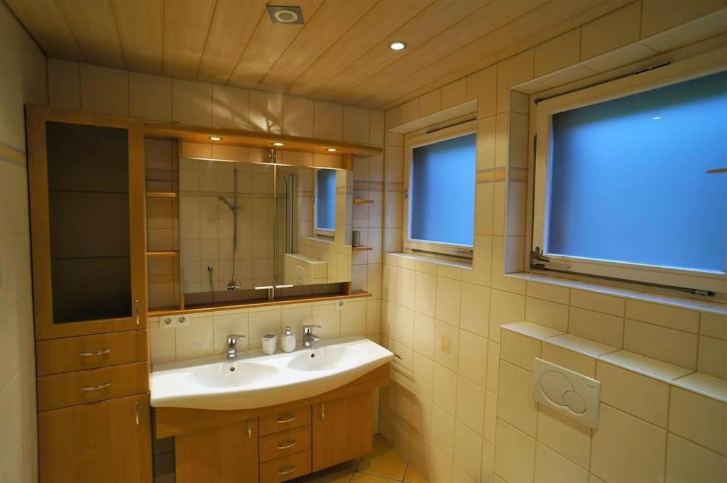 Kúpeľňa v ubytovaní Ferienhaus Klaas