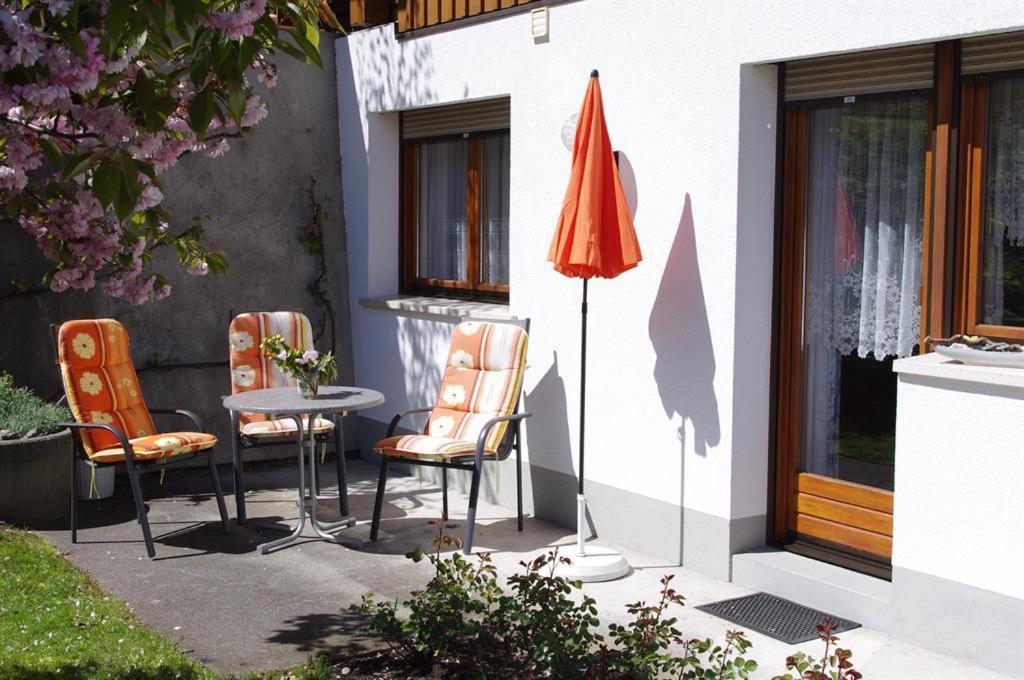Een zitgedeelte bij Ferienwohnung Bitschnau Ulrike