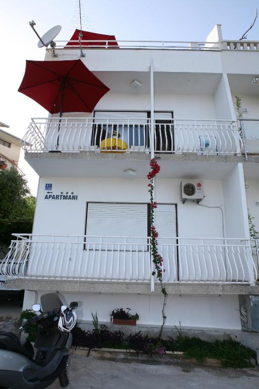 Balkón nebo terasa v ubytování Rooms and Apartments Kurtović