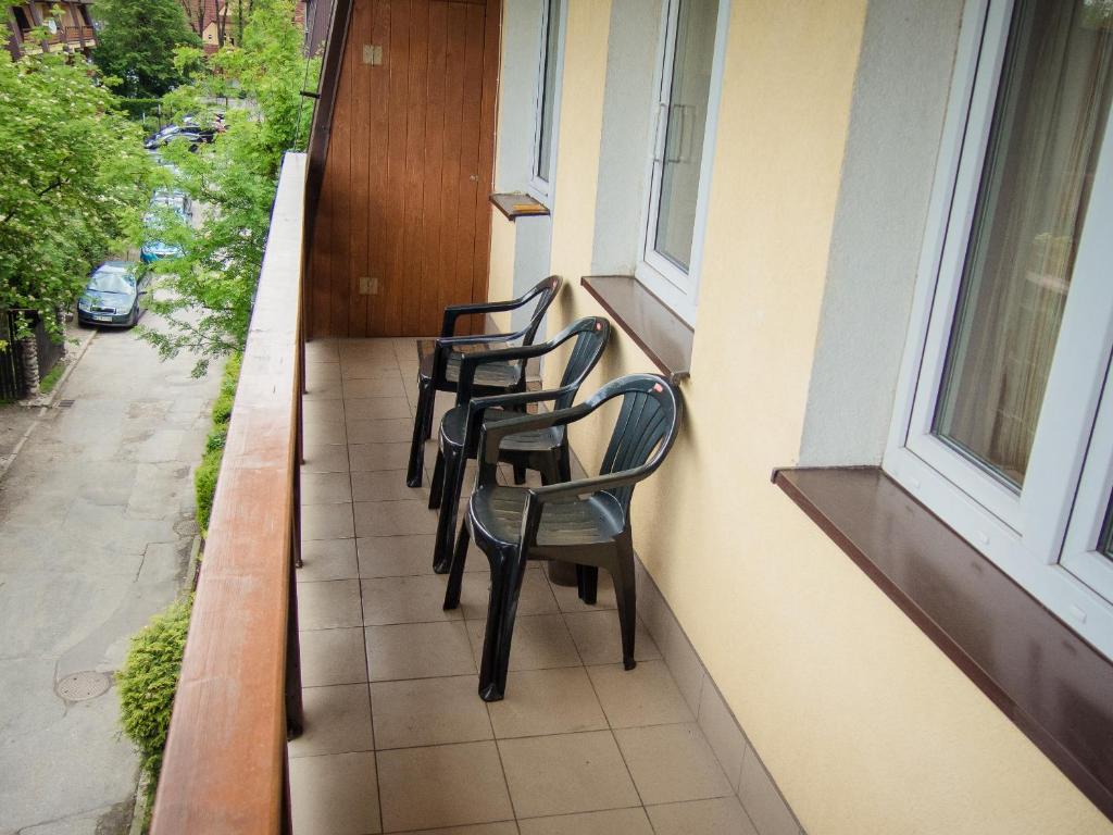 Balkón alebo terasa v ubytovaní Pod Lipkami
