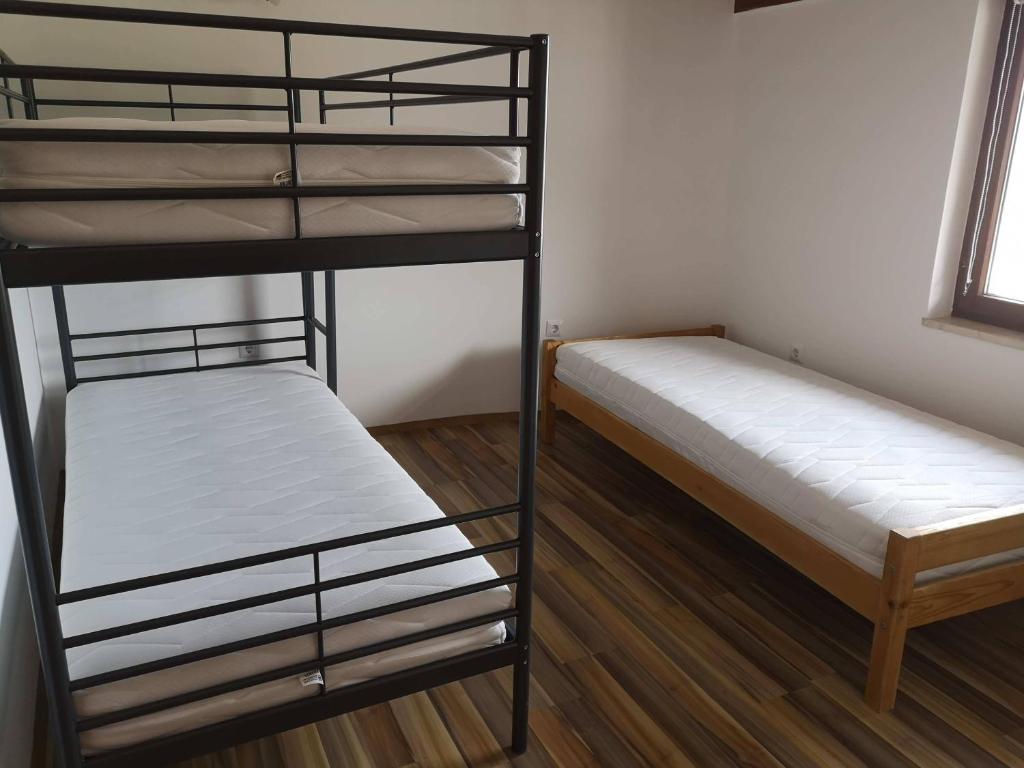 Postel nebo postele na pokoji v ubytování Sobe SM0LEJ