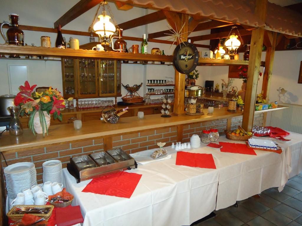 Restaurace v ubytování Hotel Ottersleben