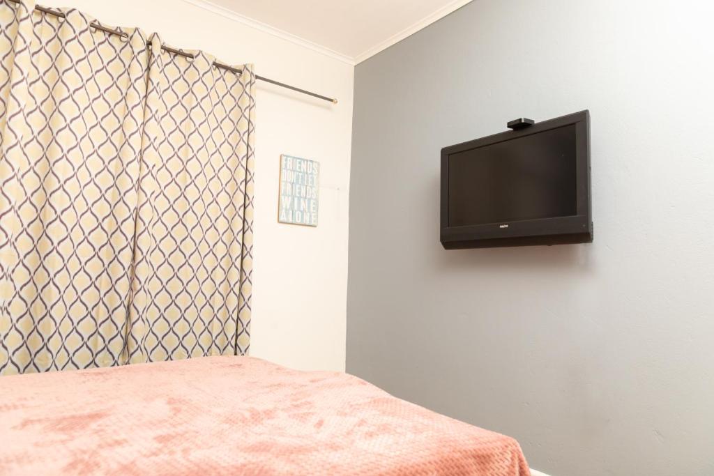 TV a/nebo společenská místnost v ubytování La Casita Torres