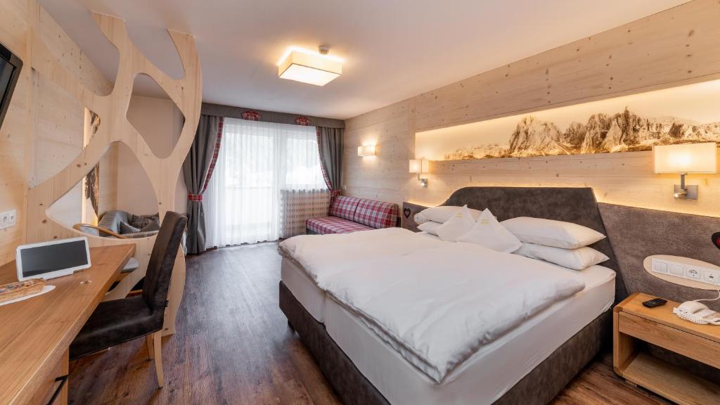 Postel nebo postele na pokoji v ubytování Hotel Interski