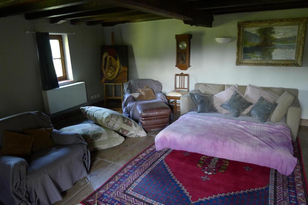 Posezení v ubytování Holiday Home Bonjour Clara