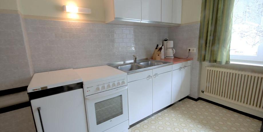 Kuchyň nebo kuchyňský kout v ubytování Ferienhaus Müller