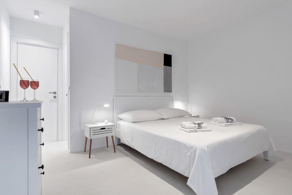 Posteľ alebo postele v izbe v ubytovaní Villa V - private pool, special location & surroundings
