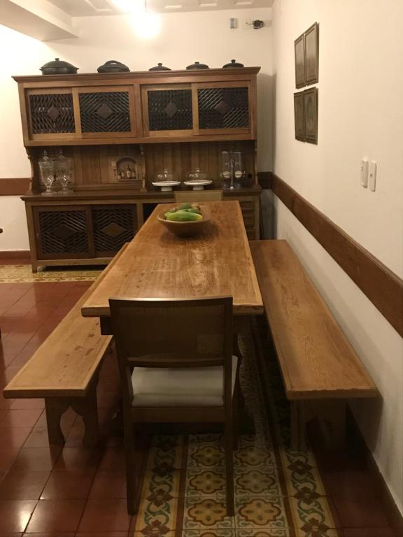 Kuchyň nebo kuchyňský kout v ubytování Casa dos Meninos B&B