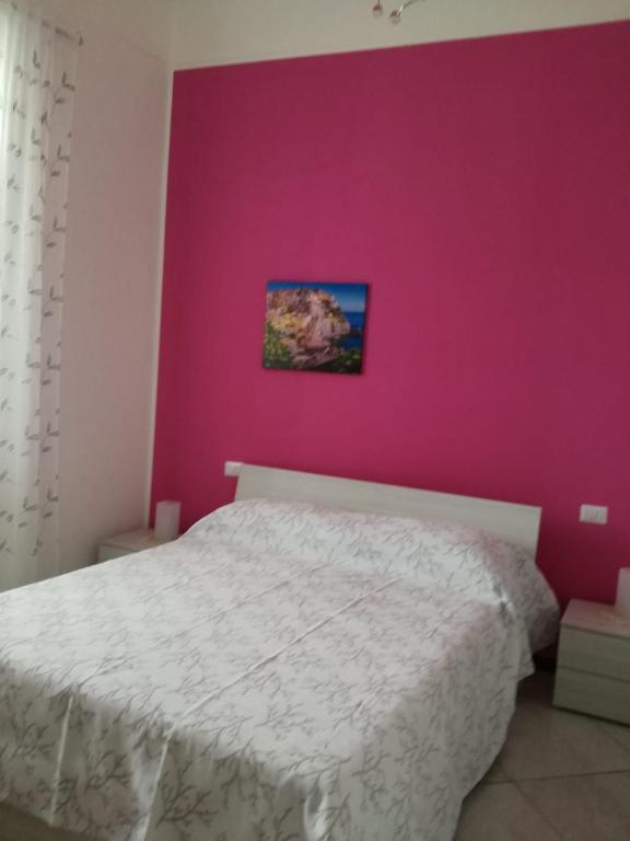 Postel nebo postele na pokoji v ubytování Dalla Maestra Lucia