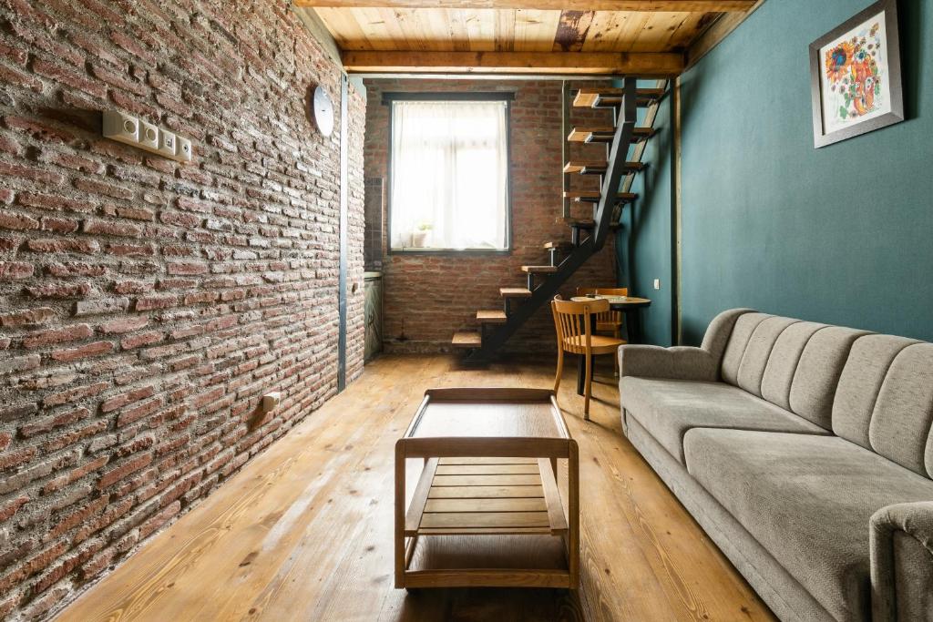 Posezení v ubytování 3 Heritage Rooms