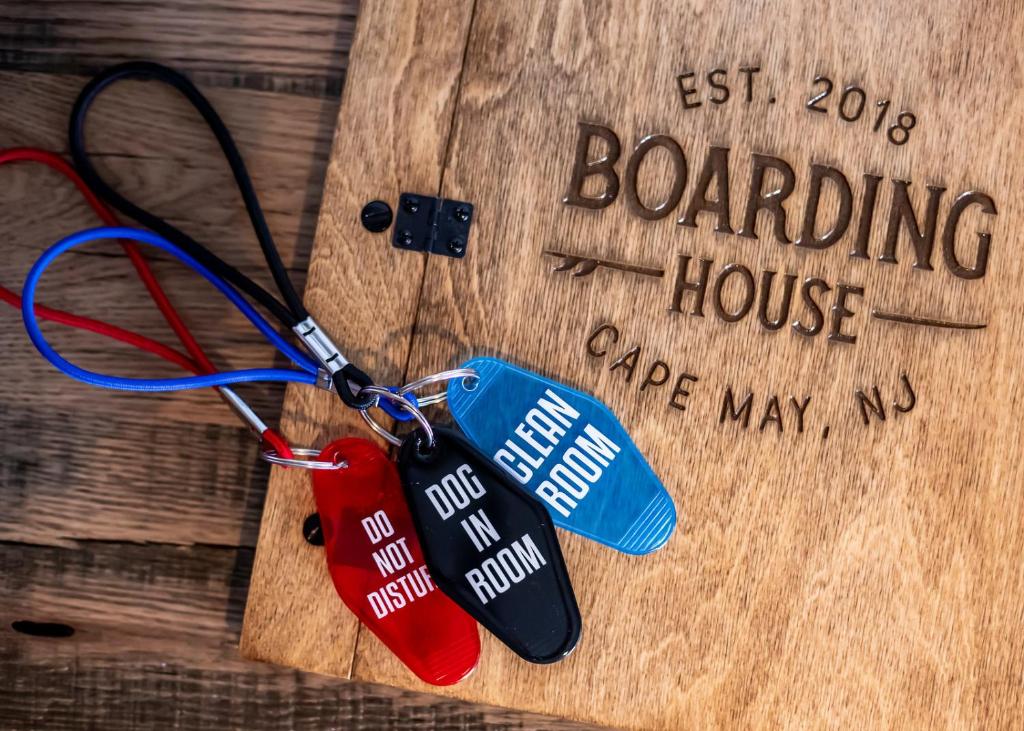 Certifikát, hodnocení, plakát nebo jiný dokument vystavený v ubytování Boarding House Cape May