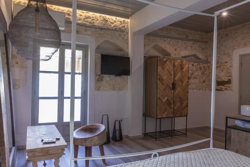 TV a/nebo společenská místnost v ubytování Casa Vitae Villas