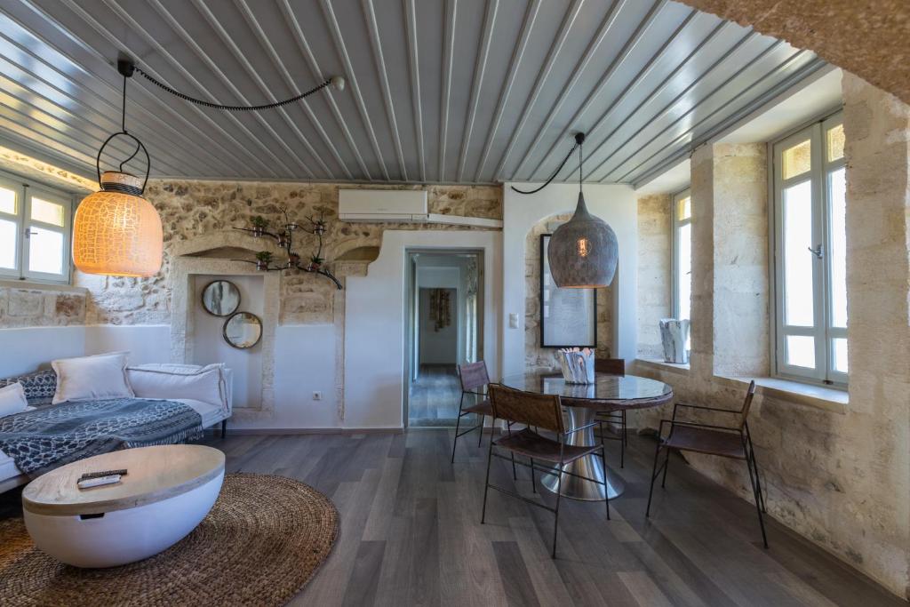 Posezení v ubytování Casa Vitae Villas