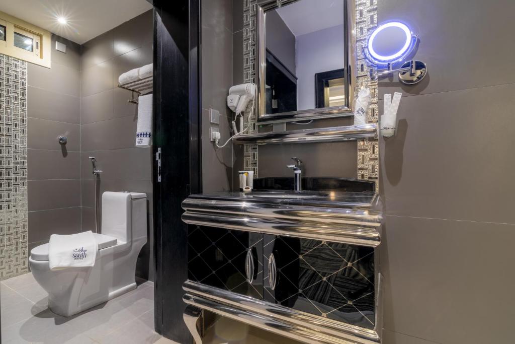 Koupelna v ubytování South Hotel Suites