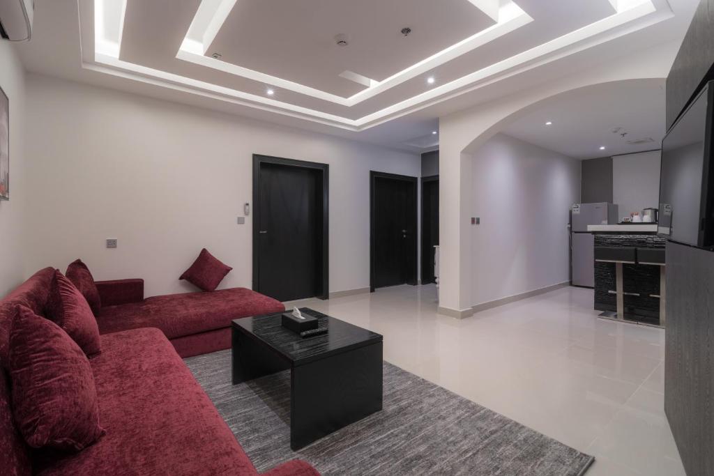 Kuchyň nebo kuchyňský kout v ubytování South Hotel Suites