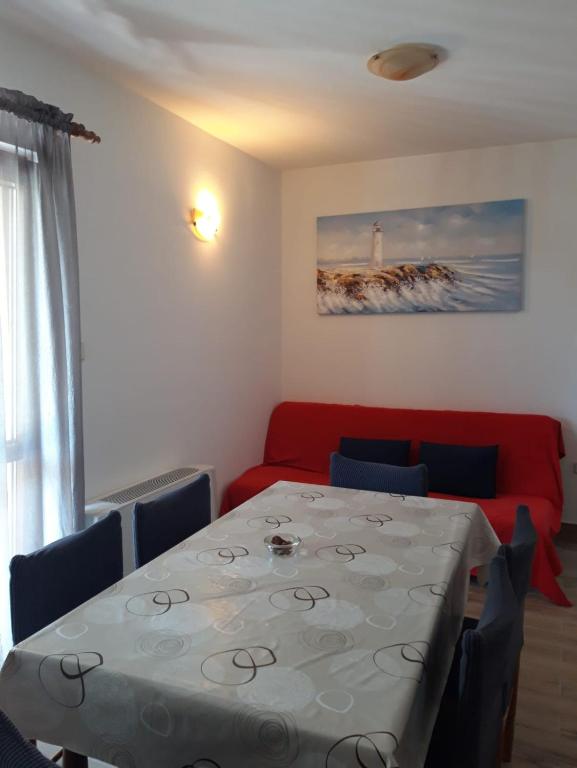 Posezení v ubytování Apartments Petrovic