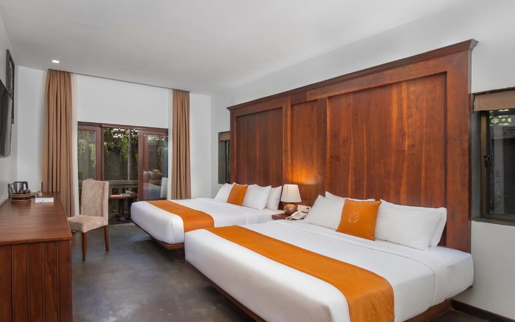 Postel nebo postele na pokoji v ubytování Won Residence & Spa