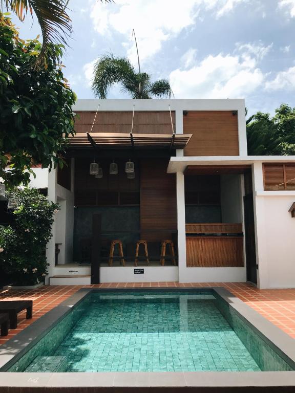 Bazén v ubytování The Nest Samui nebo v jeho okolí