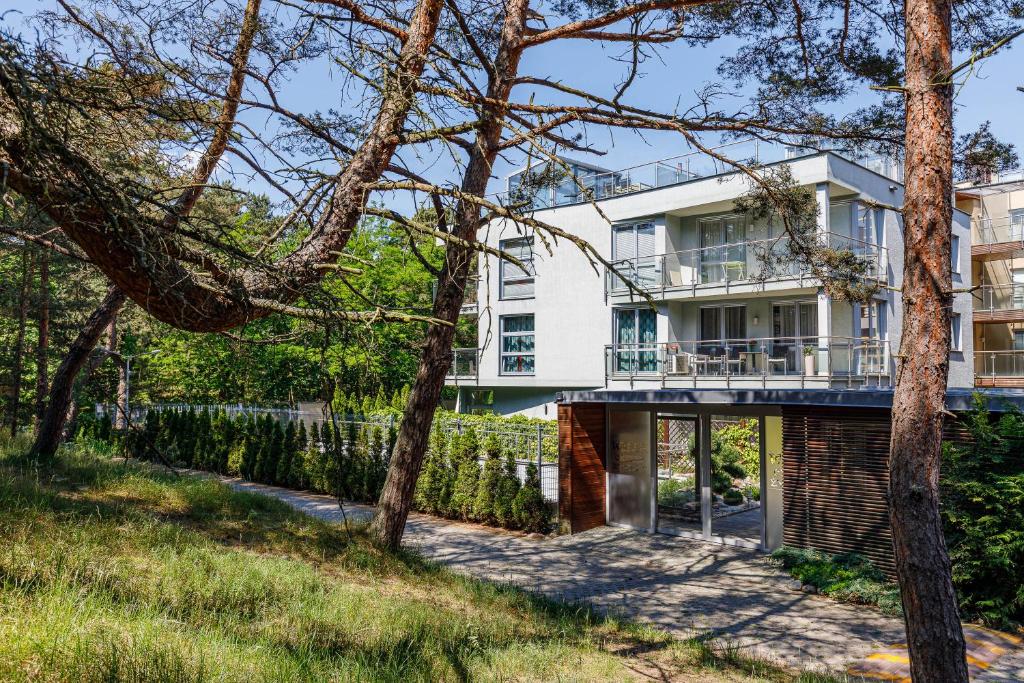 Budova, v ktorej sa apartmán nachádza