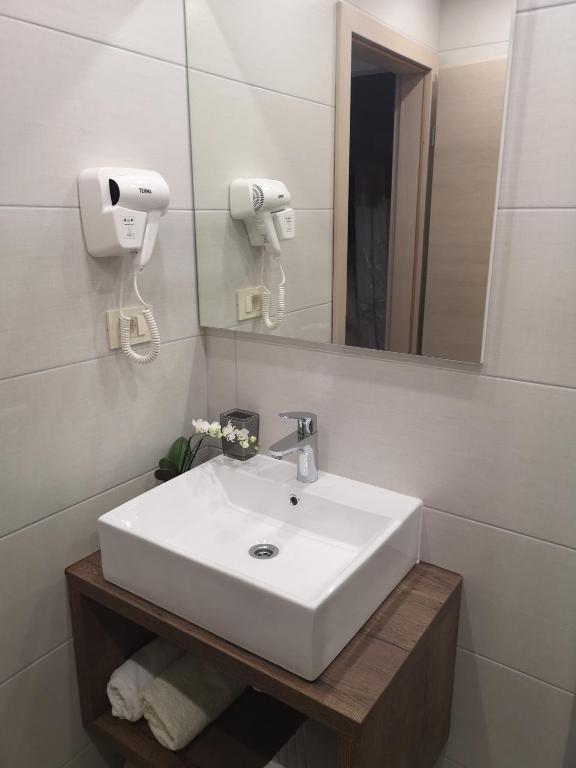 Koupelna v ubytování Rooms Vukušić