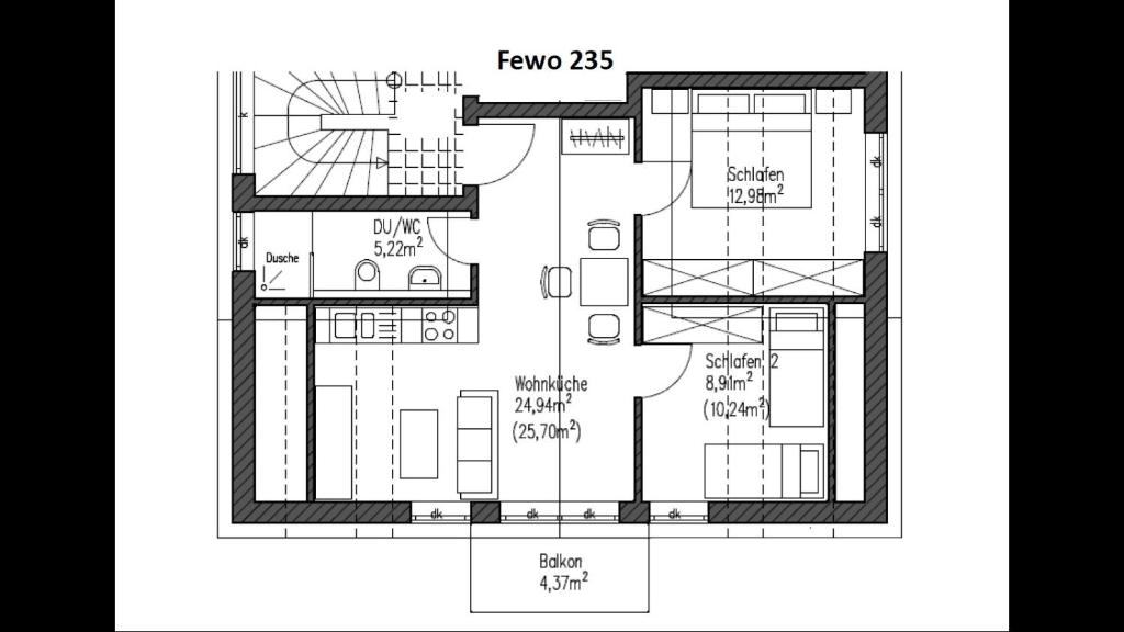 Gästehaus und Fewo Lamm Garni - Apartment With Balcony