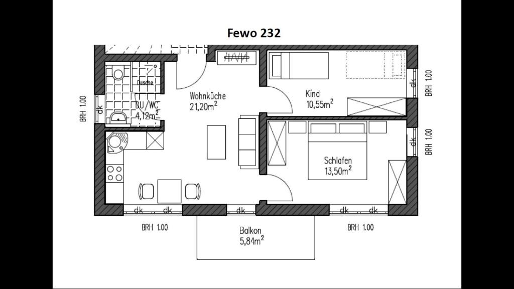 Gästehaus und Fewo Lamm Garni - Two-Bedroom Apartment (4 Adults)