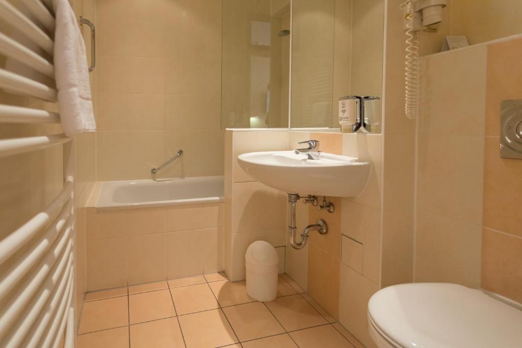 Koupelna v ubytování martas Hotel Albrechtshof Berlin