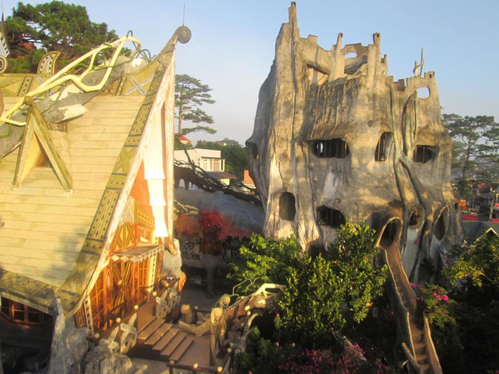 Zahrada ubytování Crazy House