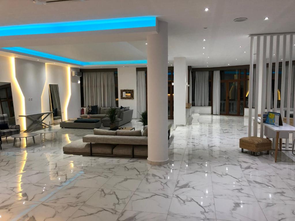 Posezení v ubytování Hotel Akti Ouranoupoli Beach Resort