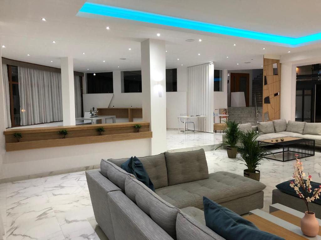 Posezení v ubytování Hotel Akti Ouranoupoli Beach Resort