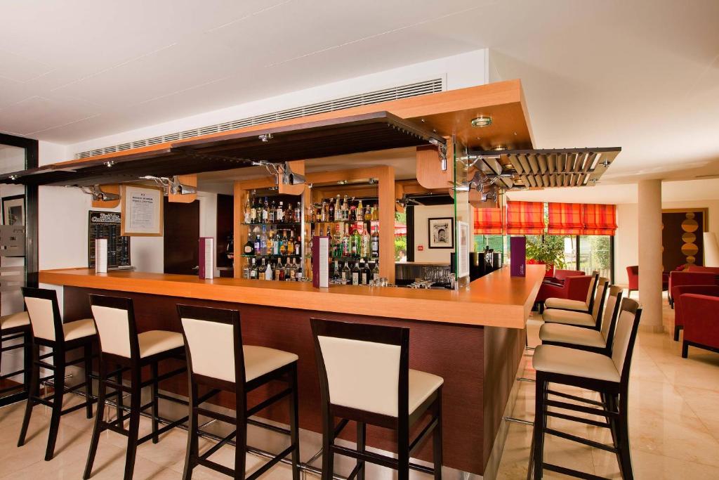 Salon ou bar de l'établissement Residhome Val d'Europe