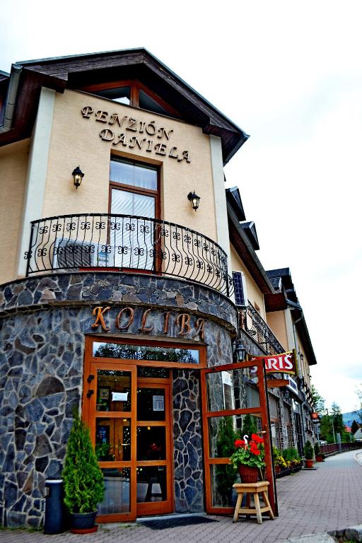 Budova, v ktorej sa penzión nachádza