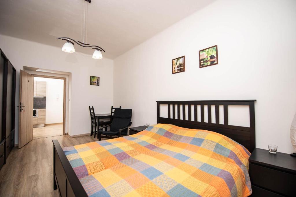 Postel nebo postele na pokoji v ubytování Central Accommodation Angel